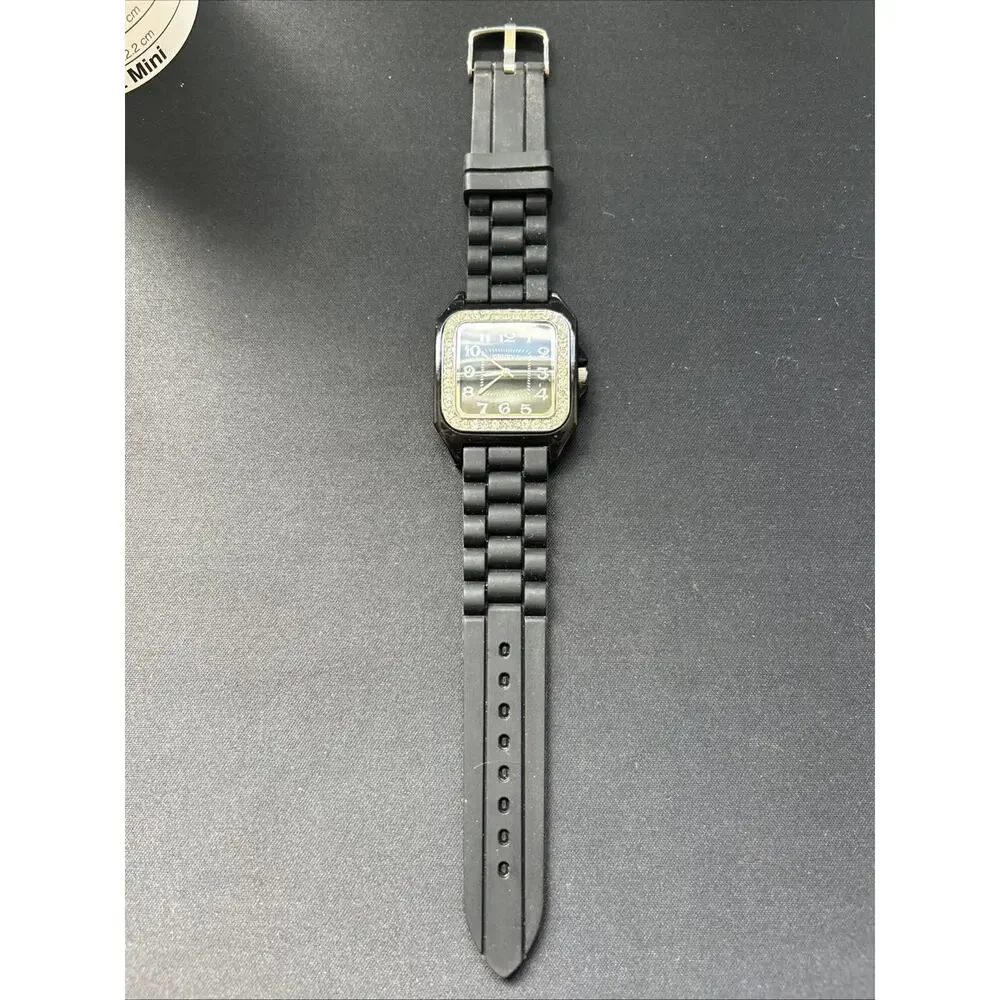 Geneva Black Case And Dial Women’s Quartz Watch